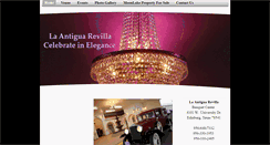 Desktop Screenshot of antiguarevilla.net